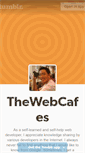 Mobile Screenshot of blog.thewebcafes.com